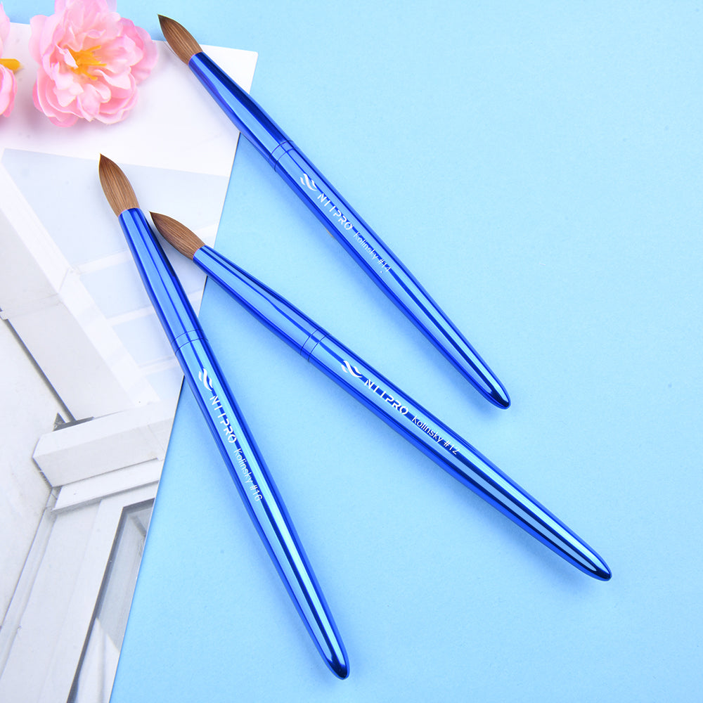 Kolinsky Brush - Aluminum Handle