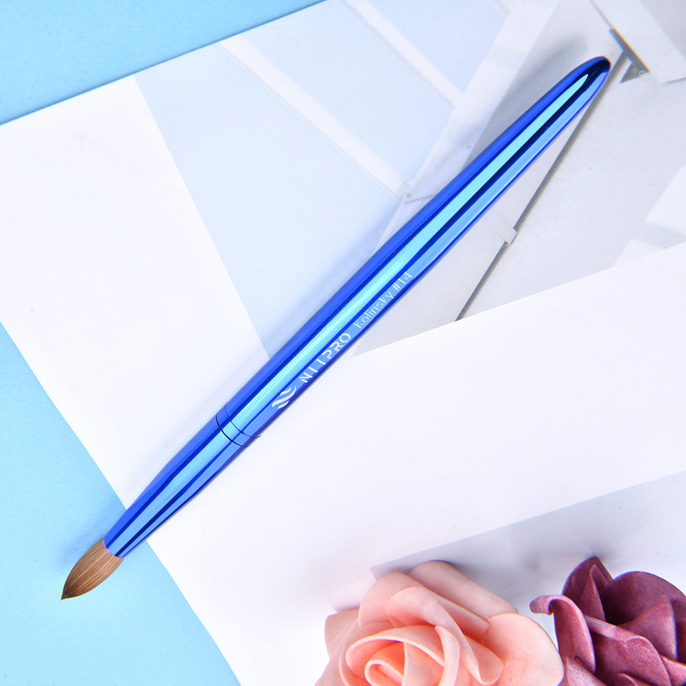 Kolinsky Brush - Aluminum Handle