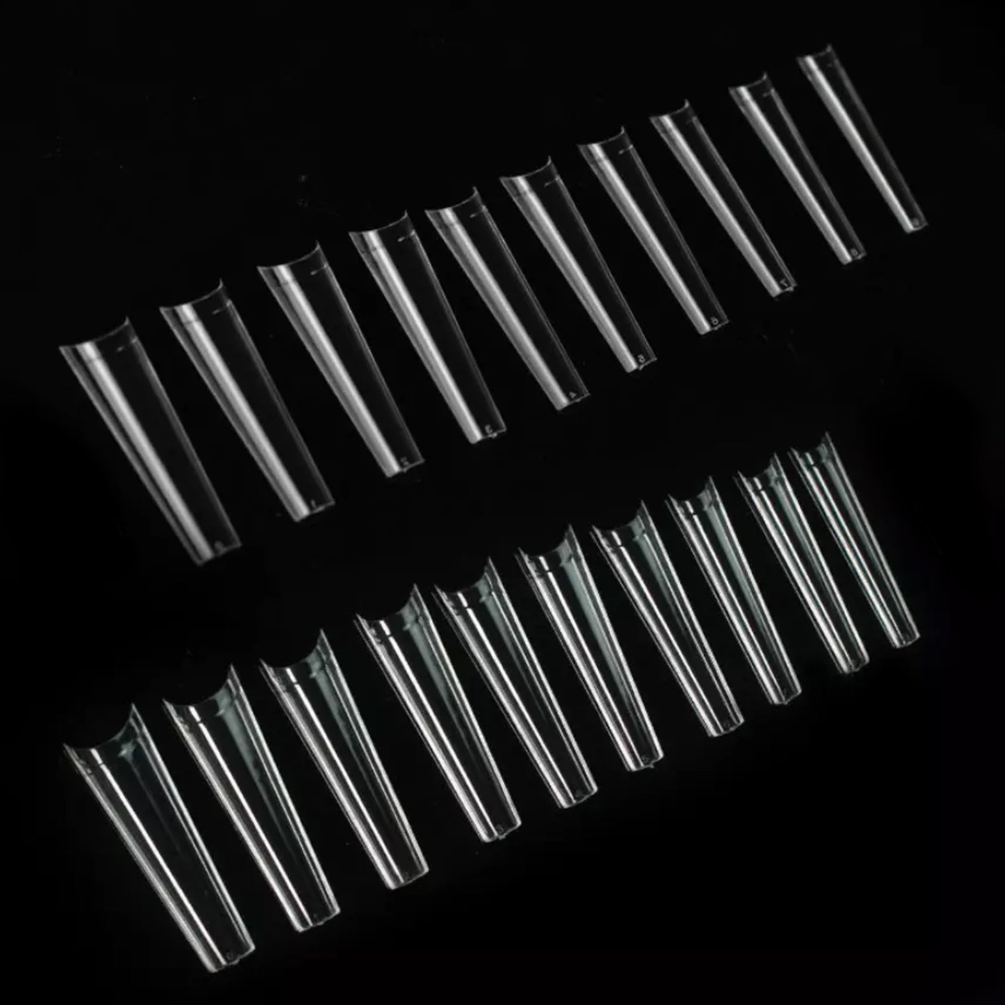 XXL Coffin Long Nail Tips No C Curve