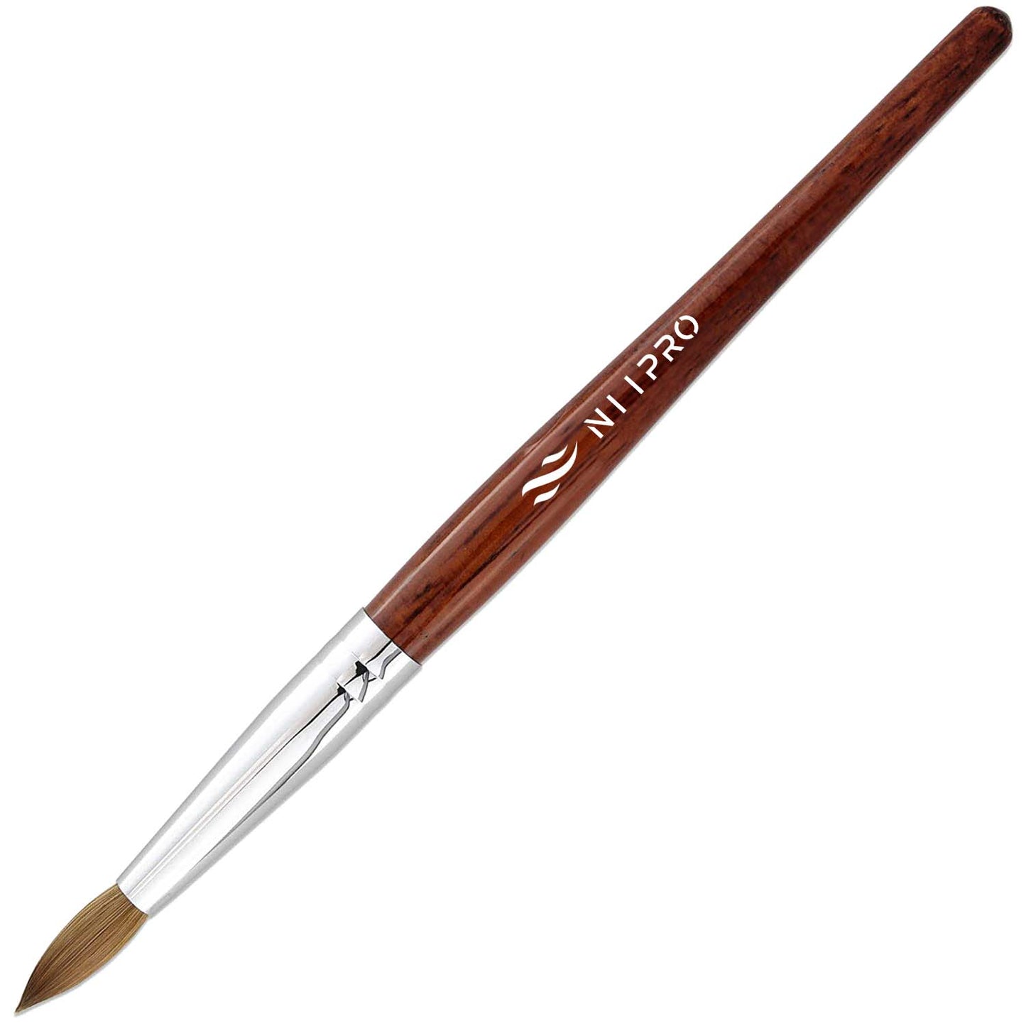 Kolinsky Acrylic Nail Brush - Wood Handle
