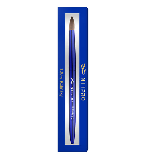 Kolinsky Brush - Aluminum Handle